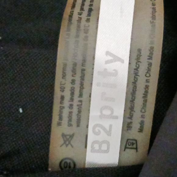 B2Prity one piece monokini halter tummy control swimsuit - XL - black floral - Picture 9 of 11